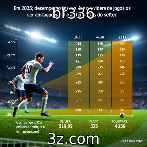 Desempenho financeiro de provedores de jogos em 2025